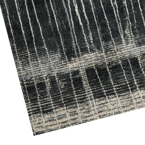 Image of Super Soft Art Collection Abstract Modern Classical Design Carpets Highest Density Silk Carpets for Home Living Room Bedroom /Hall 6x9 feet (180 x 270 cm) Multi Vintage G