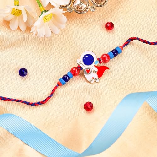 Image of To The Nines Kids Rakhi with Tilak Material & Greeting Card