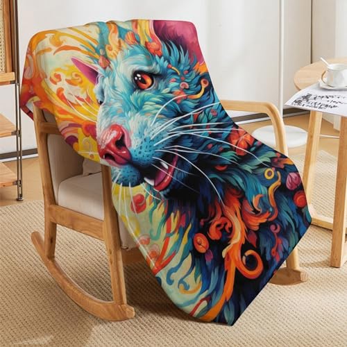 Couverture moelleuse et douce flannel pour des soirées cocooning chaleureuses sur le canapé - 8