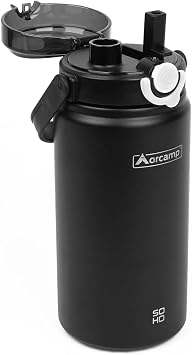 Orcamp Soho Tumbler Termos 1000 mililitre, Siyah