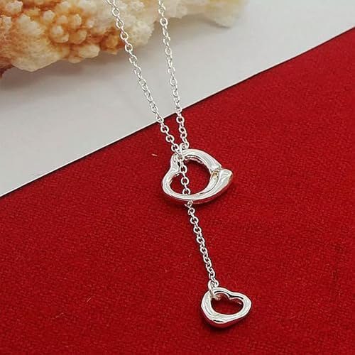 Colliers à chaîne en Argent 925 avec Petits cœurs de Love's Delight Romantic Jewelry