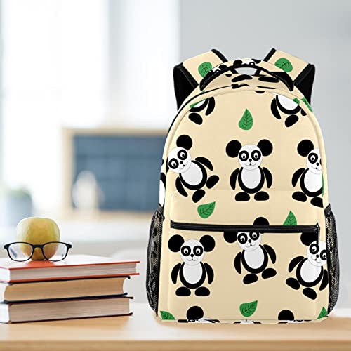 Sac à dos de voyage pour bébé panda mignon Campus imperméable