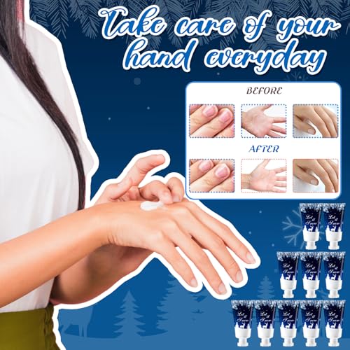 Image of 50 Pcs Christmas Hand Cream Gifts Bulk 1 oz Favors Snowflakes | Body Lotion for Xmas Party Favors, Thank You Gifts for Coworker Women Teacher Nurse, Travel Size Souvenir Party Supplies