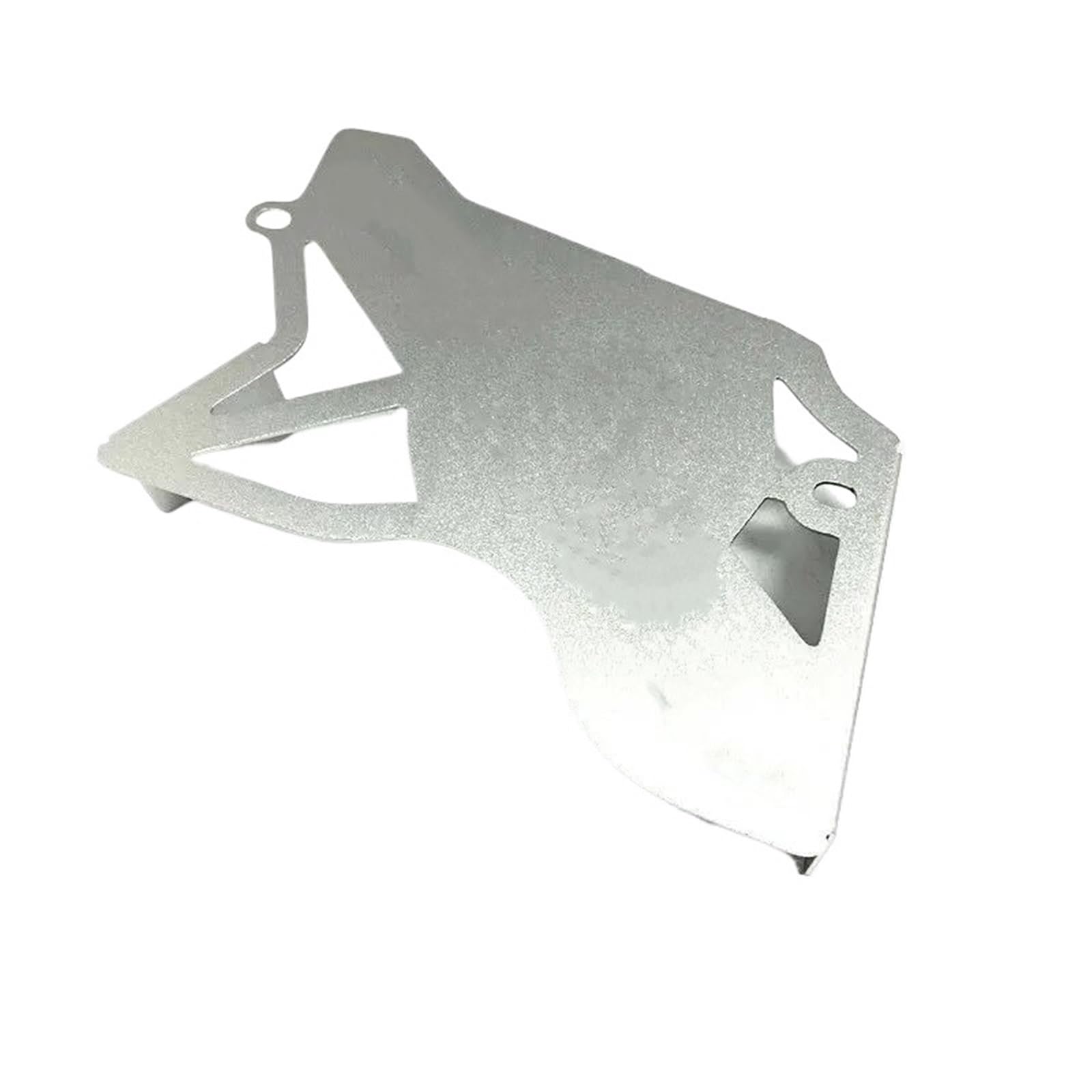 Cubierta de piñón plata para Yamaha MT03 2014-2018 protector de cadena aluminio 6