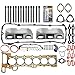 ECCPP Replacement for Head Gasket Set w/Bolts for 2001-2006 BMW 325Ci 325i 325xi 330Ci 330i 330xi 525i 530i X3 X5 Z3 Z4 2.5L 3.0L L6 DOHC Engine Head Gaskets Kit Set Bolt Studs HS26245PT