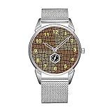 mosaiktop 327 Benutzerdefiniertes Bild gedruckt, bieten Sie Ihren Text oder Ihr Foto, um die einzigartige Uhr zu machen. 36 Monate Garantie