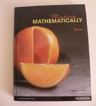 Hardcover THINKING MATHEMATICALLY >CUSTO Book