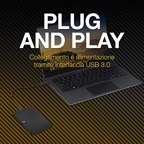 Expansion, 1 TB, External Hard Drive HDD, 2.5 Inch, USB 3.0, PC & Notebook, 2 Years Rescue Services (STKM1000400) - Hdd - Immagine 5