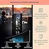 KLARSTEIN Cantinetta Vino Design, Cantinetta Vino Refrigerata a Zona Singola per Vino Rosso, Bianco e Birra, Controlli Touch, Frigo Vino Cantinetta per Esterno/Interno, 5-18°C, 32L, 12 Bottiglie