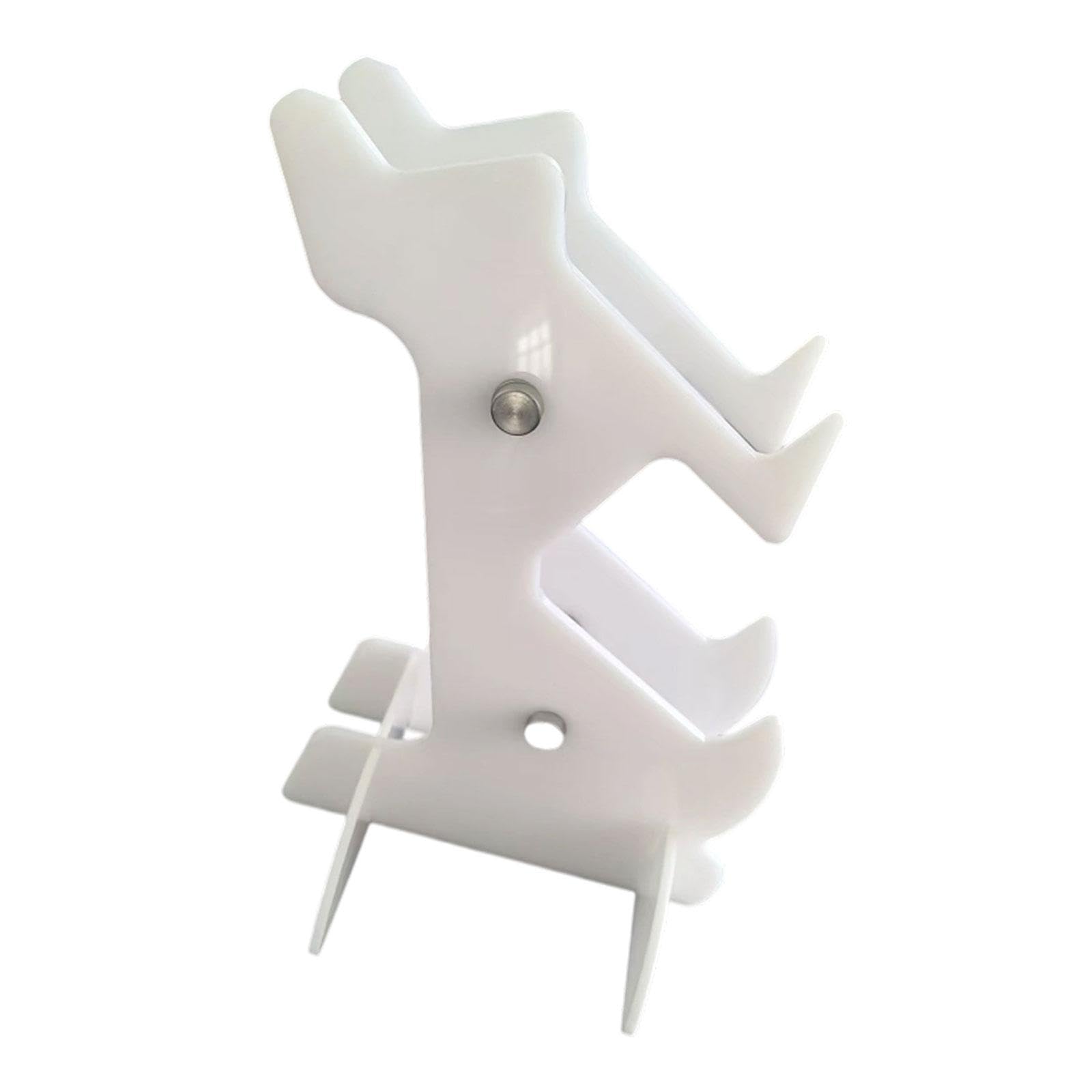 Game Controller Stand 2 Tiers Universal Acrylic Headphone Stand for Tabletop White|MountsStands|Video GamesConsoles-image-43
