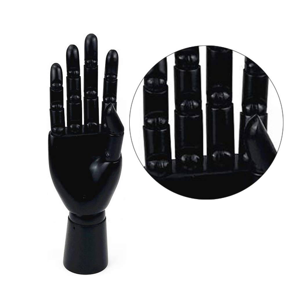 Colcolo Schwarzes Flexibles Hölzernes Handmodell für Kunstskizze
