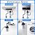 Spin Down Sediment Filter, Reusable Sediment Water Filter, with 250 Mesh Screen, Leak-Proof Gasket and wrench, For water heaters, washing machines, water purifiers with 1/2" threaded connectors.