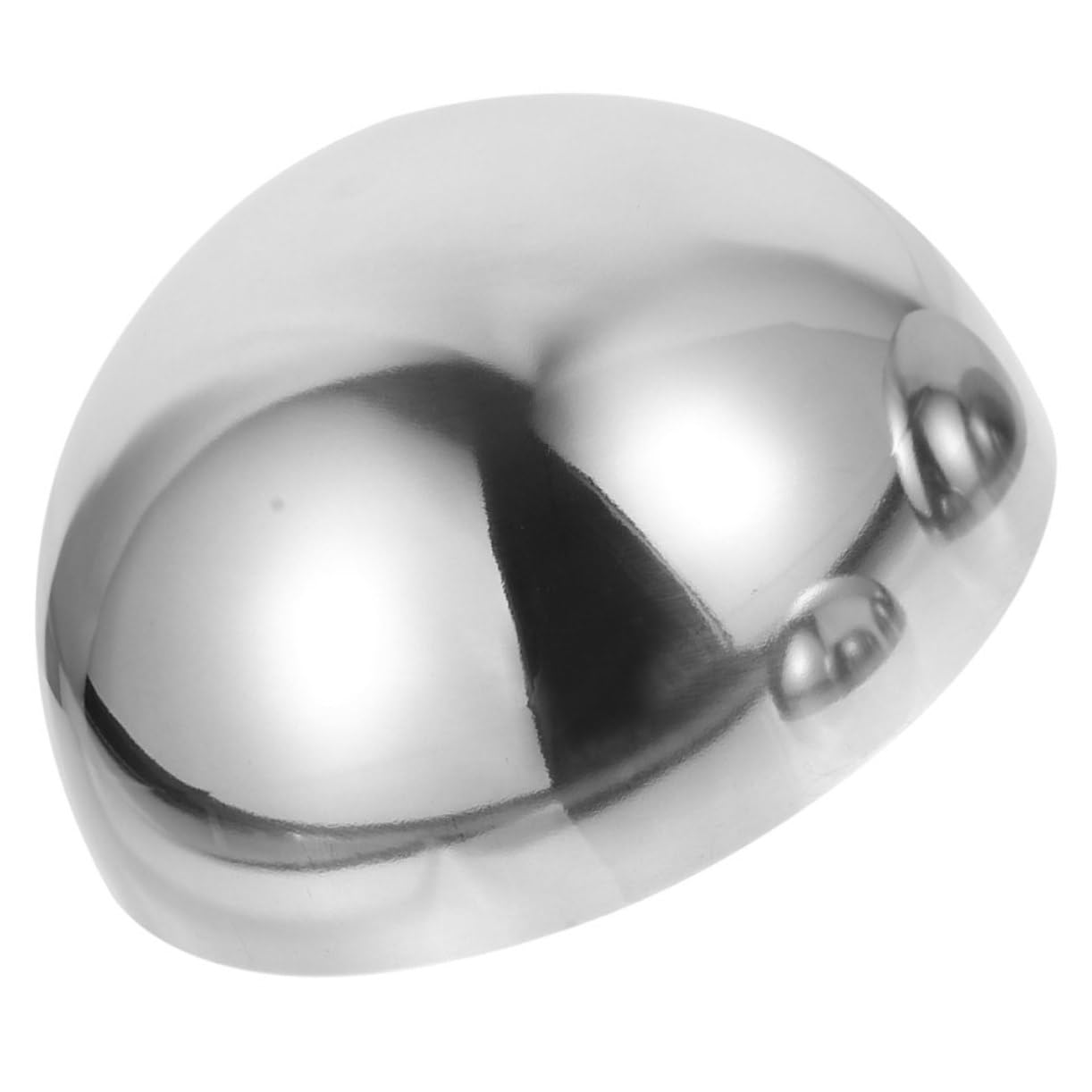 SEWOART Stainless Steel Gazing Hemisphere Ball Reflective Garden Decor for Outdoor Spaces Hollow Sphere for Home Decoration Durable Mirror Finish