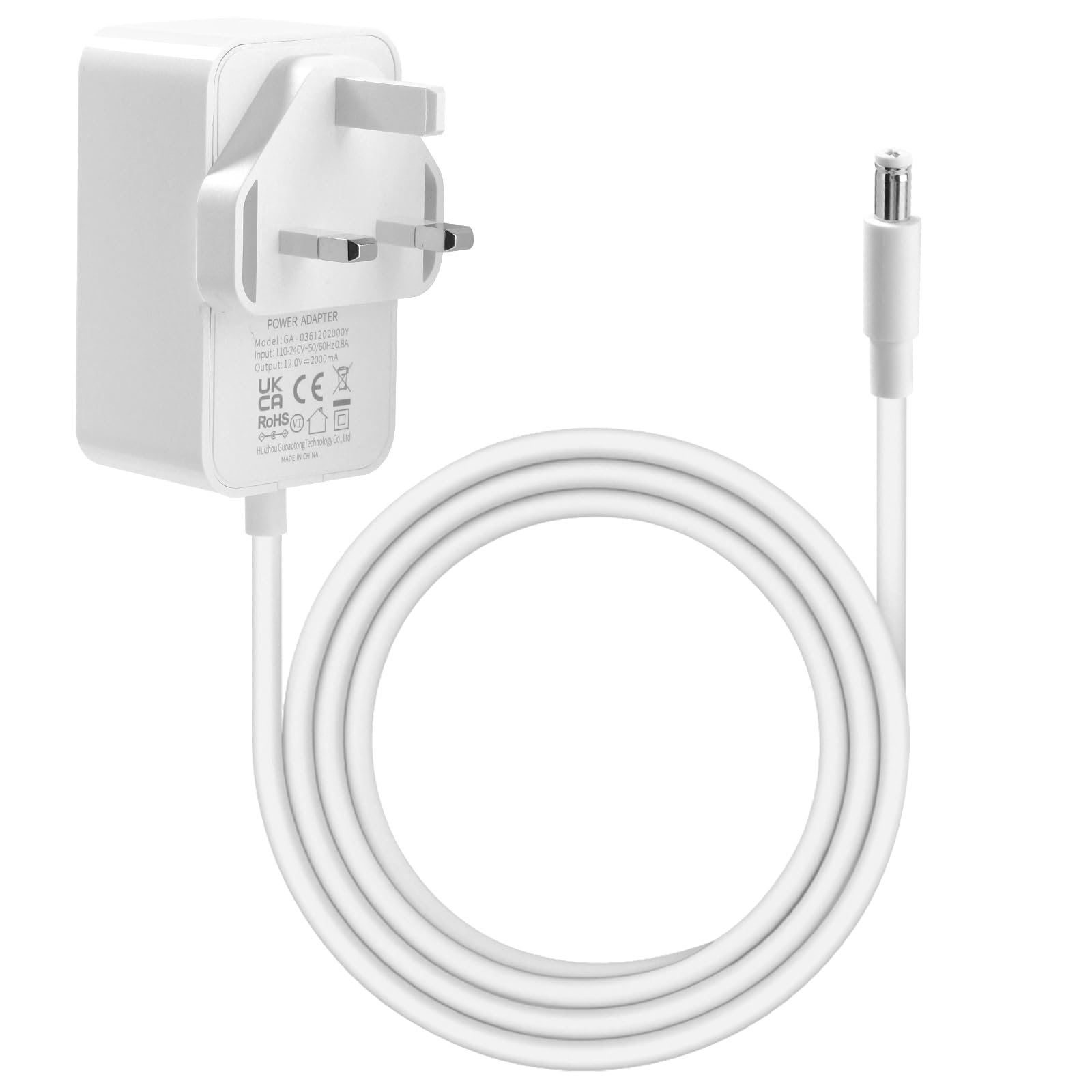 12V 2A Power Supply Adapter for BT-Openreach ONT Openreach Echolife-Hg612-Fibre-Optic-Modem 24W1.5M Power Cable Plug Compatible with Router Desk Lamp Atomizer Fibre Optic Lamp Camera Monitor 50/60HZ