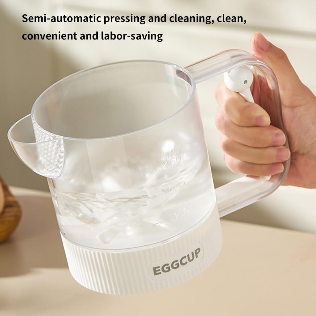 Comfortable Grip Manual Beater Feature High Efficiency for Uniform Mixing in Baking and Cooking Applications