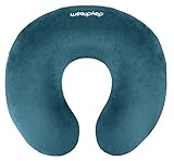  Daydream Nackenkissen aus Memory Foam (DS-01) blau Kissen  Reisekissen  Nackenstützkissen