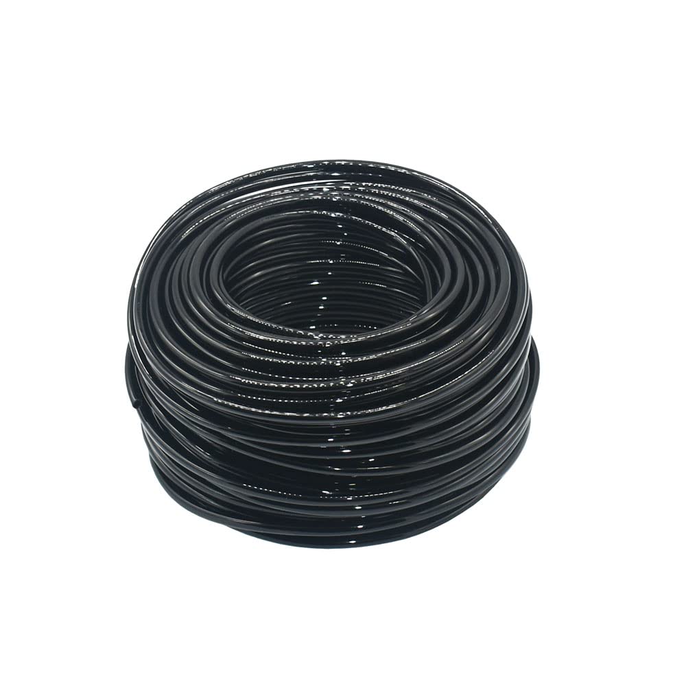 Tubo per irrigazione a goccia, 30 m, per irrigazione da giardino, 4/7 mm, in PVC, ideale per prato, balcone, piante, fiori e serre