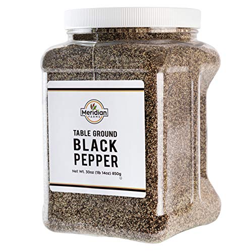 Meridian Farms Table Ground Black Pepper 1lb 14 oz