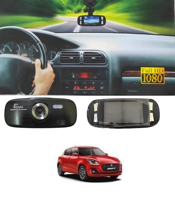 M A R U T I Swift Dzire 2022 Car Dash Board LED 2.7 Inch Screen Display Camera Recorder with Car