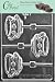 Cybrtrayd Life of the Party D110 Teacup & Saucer Lolly Chocolate Candy Mold in Sealed Protective Poly Bag Imprinted with Copyrighted Cybrtrayd Molding Instructions