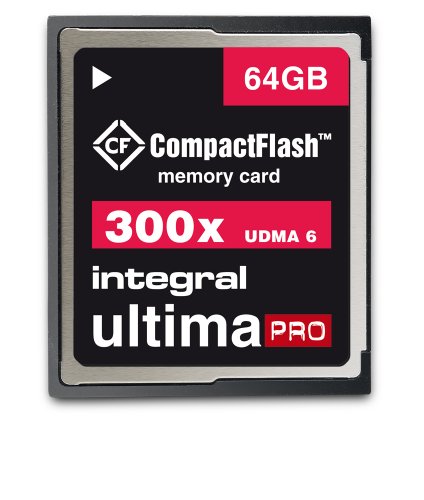 Preisvergleich Produktbild Integral Memory INCF64G300W CompactFlash UltimaPro 64GB Speicherkarte 300x