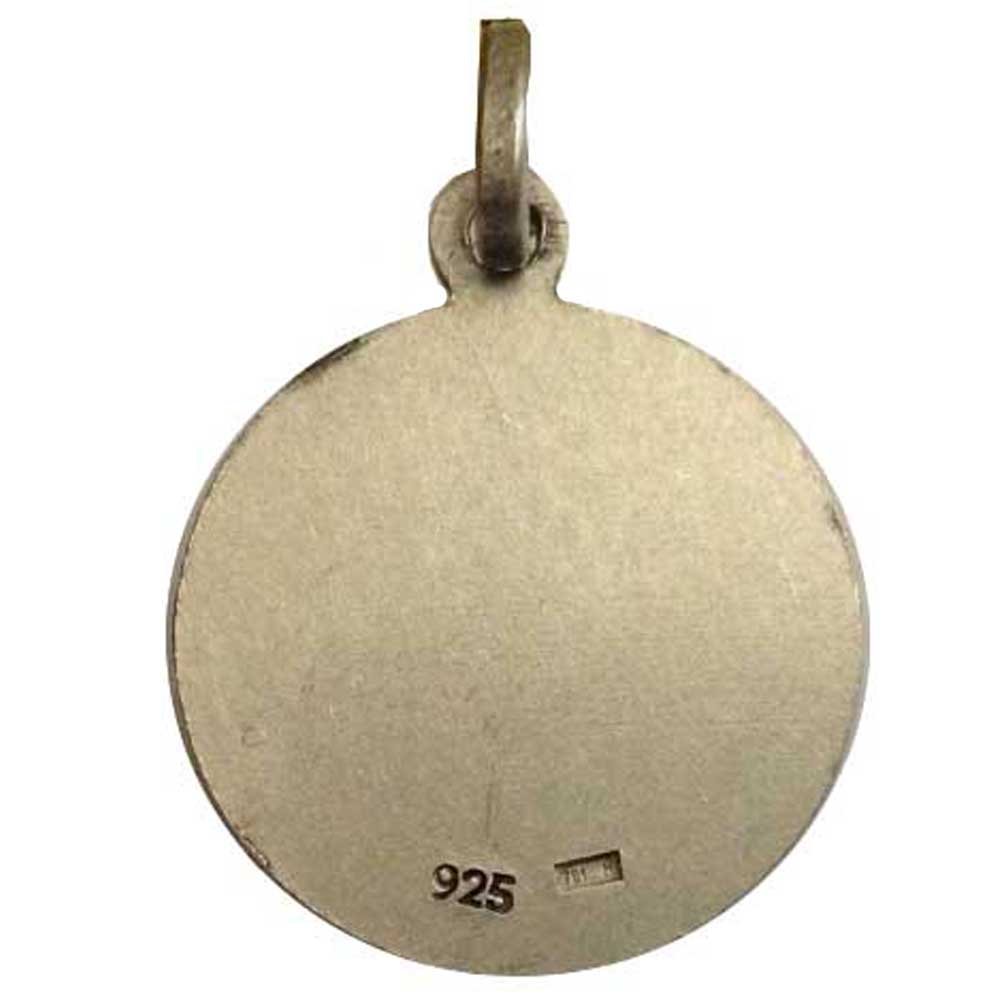 I G J Srebro próby 925 Ecce Homo (Behold the Man) Medal - Święte oblicze Chrystusa, Srebro szterlingowe, Bez kamieni szlachetnych