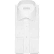 Cotton Asti Shirt French Cuff, 15.75 Neck, White