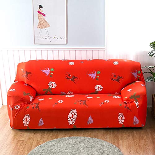 Couvre canape elastique universel housse extensible 4 places - 4