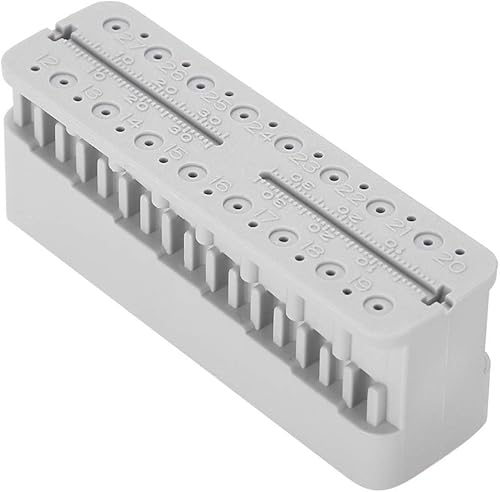 Miniatura 4 de Soporte para herramientas de medición, regla de instrumentos de medición de bloques de archivos endodónticos autoclavables, regla de archivo de