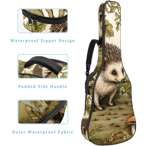 JRHEJTFZ Housse pour guitare acoustique de 1,9 cm d’épaisseur – Imperméable – Durable et élégant – Motif lama alpaga, Multicolore 4., 42.9×16.9×4.7 in, Motif imprimé tendance - Les Beatles, Paul McCartney, John Lennon, RIngo Starr, George Harrison JRHEJTFZ Housse pour guitare acoustique de 1,9 cm d'épaisseur - Imperméable - Durable et élégant - Motif lama alpaga, Multicolore 4., 42.9x16.9x4.7 in, Motif imprimé tendance – Image 5