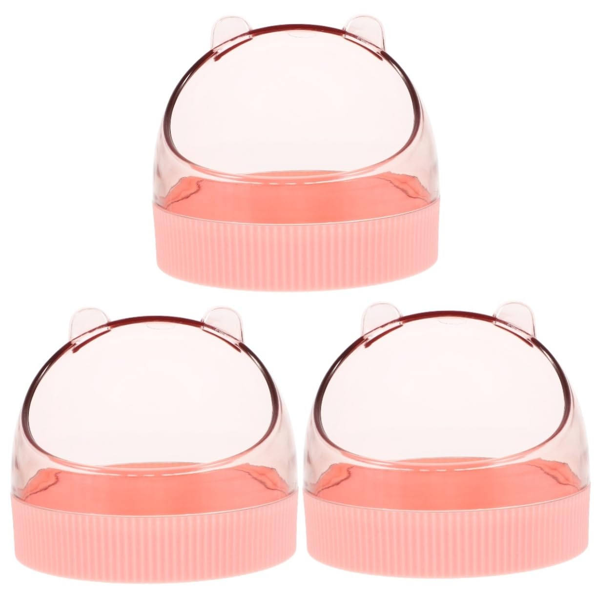 minkissy 3st Futternapf Für Kleintiere Sichere Rattenschüssel Wassernapf Für Hunde Igel Liefert Rattenzubehör Rattenvorräte Futterspender Für Welpen Hasenzubehör Lieferungen Acryl Hamster