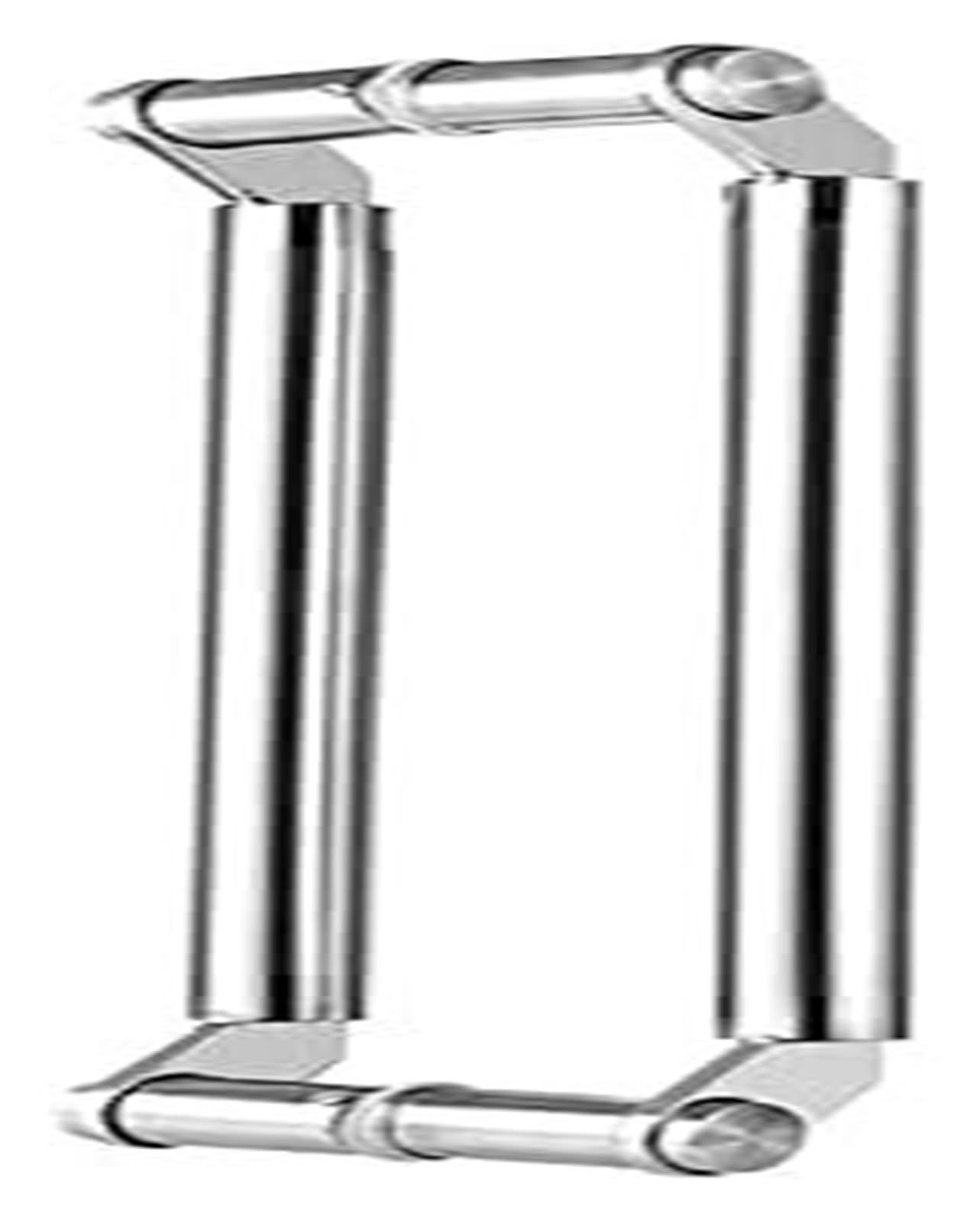 Lqzaxsrdr Silver Sliding Barn Door Handle, Heavy Duty Stainless Steel Push Pull Handle Glass Wood Doors Multicolor 60-150Cm(,150Cm (59")*146Cm)