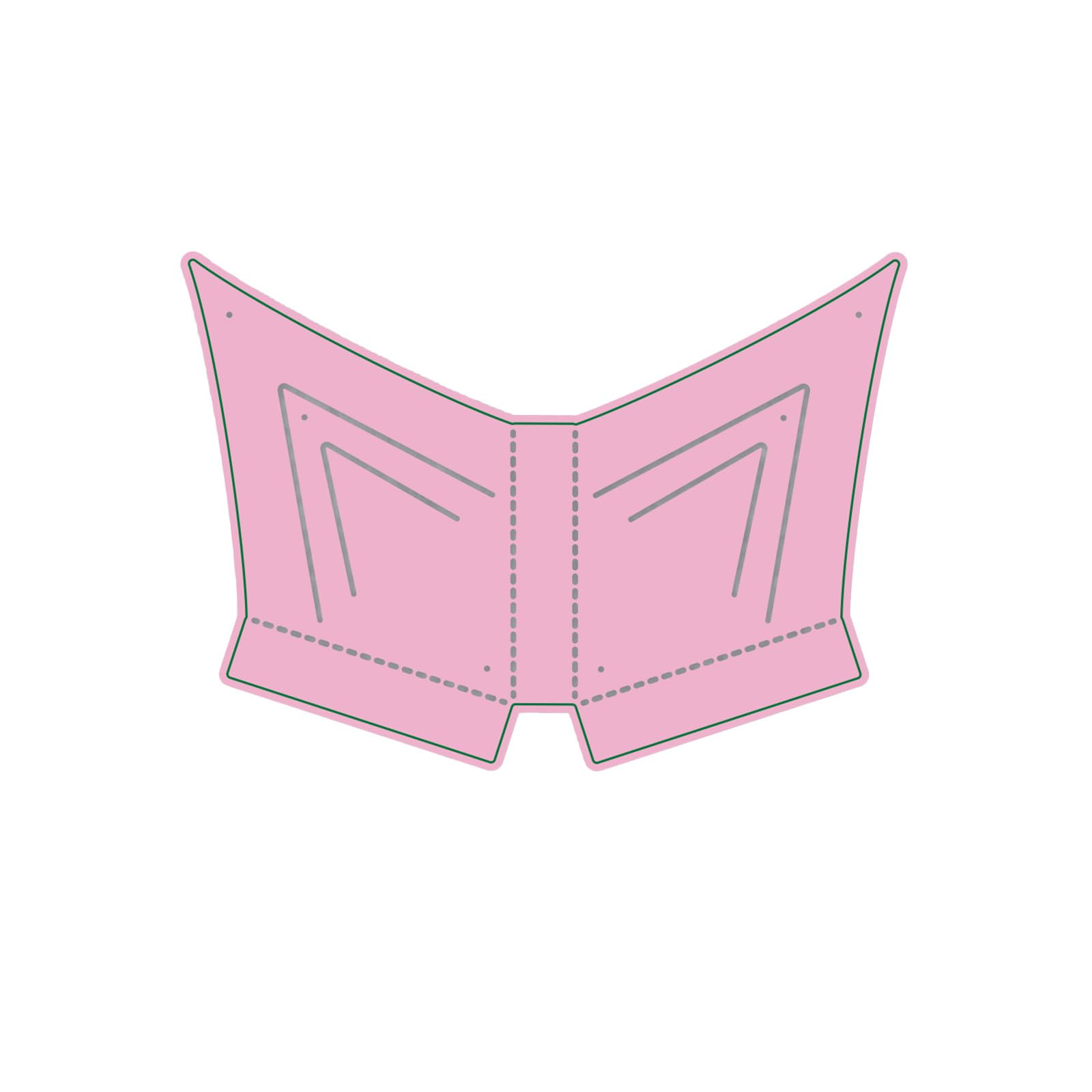 Nellie's Choice Folding Star Cutting Die-4,2 x 3,2 cm-Card Making Supplies-Metal Dies for Scrapbooking, DIY and Paper Crafts, Pink, 4.2 x 3.2 cm