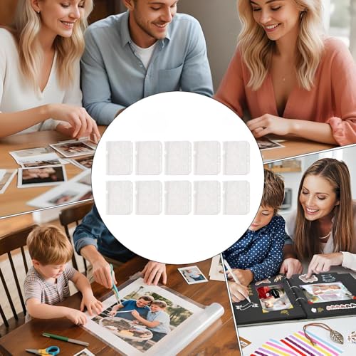Hojas protectoras transparentes M5 y fundas para documentos con cremallera de 5 anillas 4