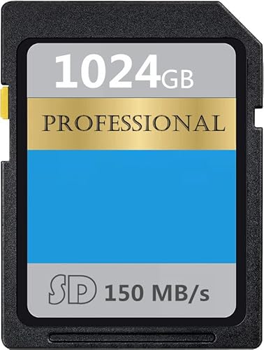 Tarjeta de memoria Extreme PRO 1024 GB SDXC hasta 150 MB/s, UHS-II, Clase 10, V90, U3 Cover