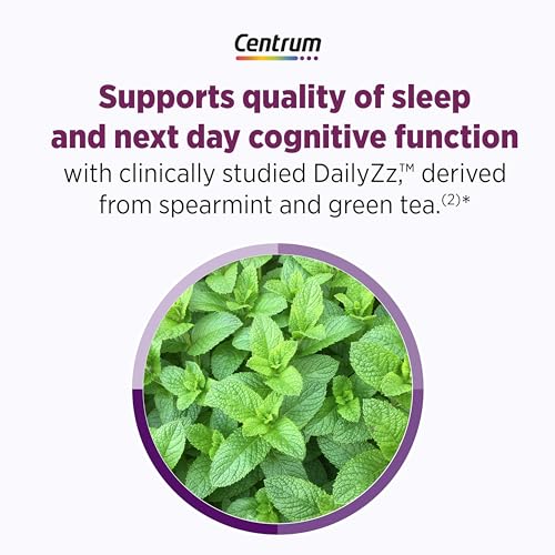 Centrum Restful Sleep Menopause Support Tablets, Supplement with Clinically Studied DailyZz and geniVida, 28 Count (Pack of 2) - image 3