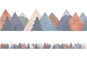 Teacher Created Resources Moving Mountains Die-Cut Border Trim