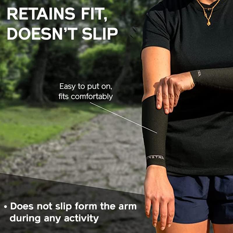 Miniatura 4 de Manga de compresión para antebrazo para hombres y mujeres, mejora la comodidad durante los deportes o el uso diario para un mejor rendimiento