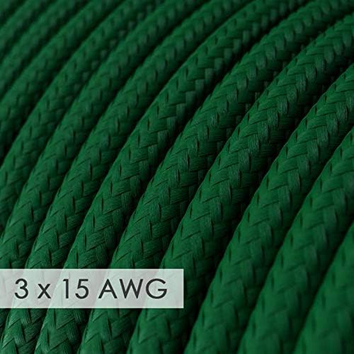Extension Cord - Round Emerald Rayon RM21-15/3 AWG - 50ft