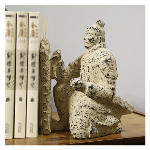 Sujetalibros de almacenamiento para decoración de escritorio de estudio y oficinas elegantes 4