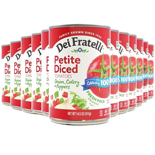 Dei Fratelli Petite Diced Tomatoes 12 Pack