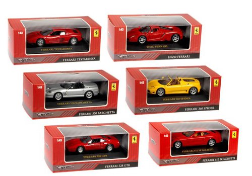 Hot Wheels Ferrari Grand Prix Collection - Styles May Vary