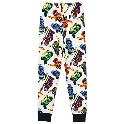 Lego Ninjago Boys' Pajama Set 4-Piece Cotton Pjs, Red, Size 8 #TOP4