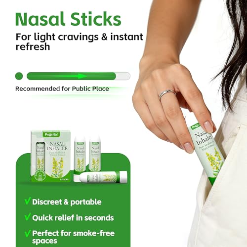 Image of Mullein Respiratory Wellness Bundle: Herbal Lung Cleanse Diffuser (600 Uses) + 3-Pcs Nasal Sticks - Craving Relief, Focus Boost & Easy Breathing