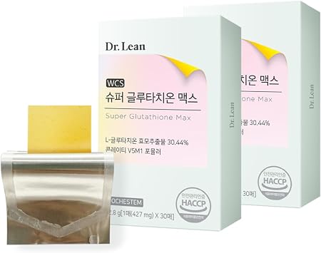 Dr Lean Super Glutathione Max Orally Disintegrating, Edible Film Type for Skin - Fast Absorption, Vitamin, Niacin, Hyaluronic Acid High Content, High Purity 1 Box x 30 Sheets 2