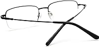 Vista 9 de Gafas progresivas multifocales de lectura para computadora, anteojos presbíopes, bloqueo de luz azul, lentes de metal con memoria para hombres