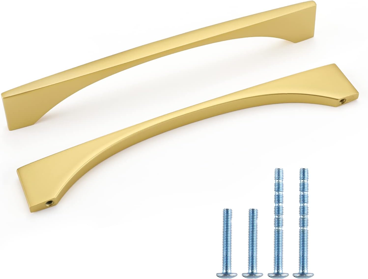 homdiy 25pack Gold Pulls Brushed Brass Pulls 5inch