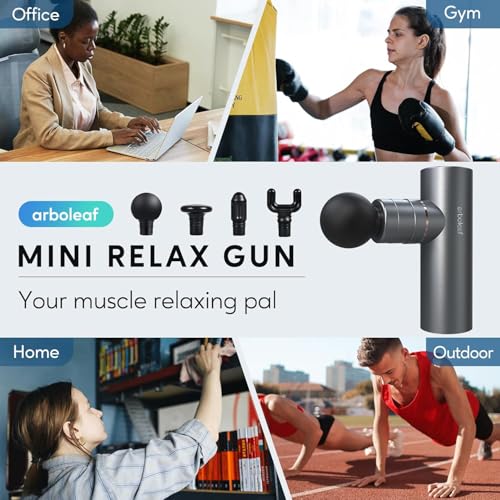 image for arboleaf Massage Gun Deep Tissue, FSA HSA Eligible Items, Full-Metal E