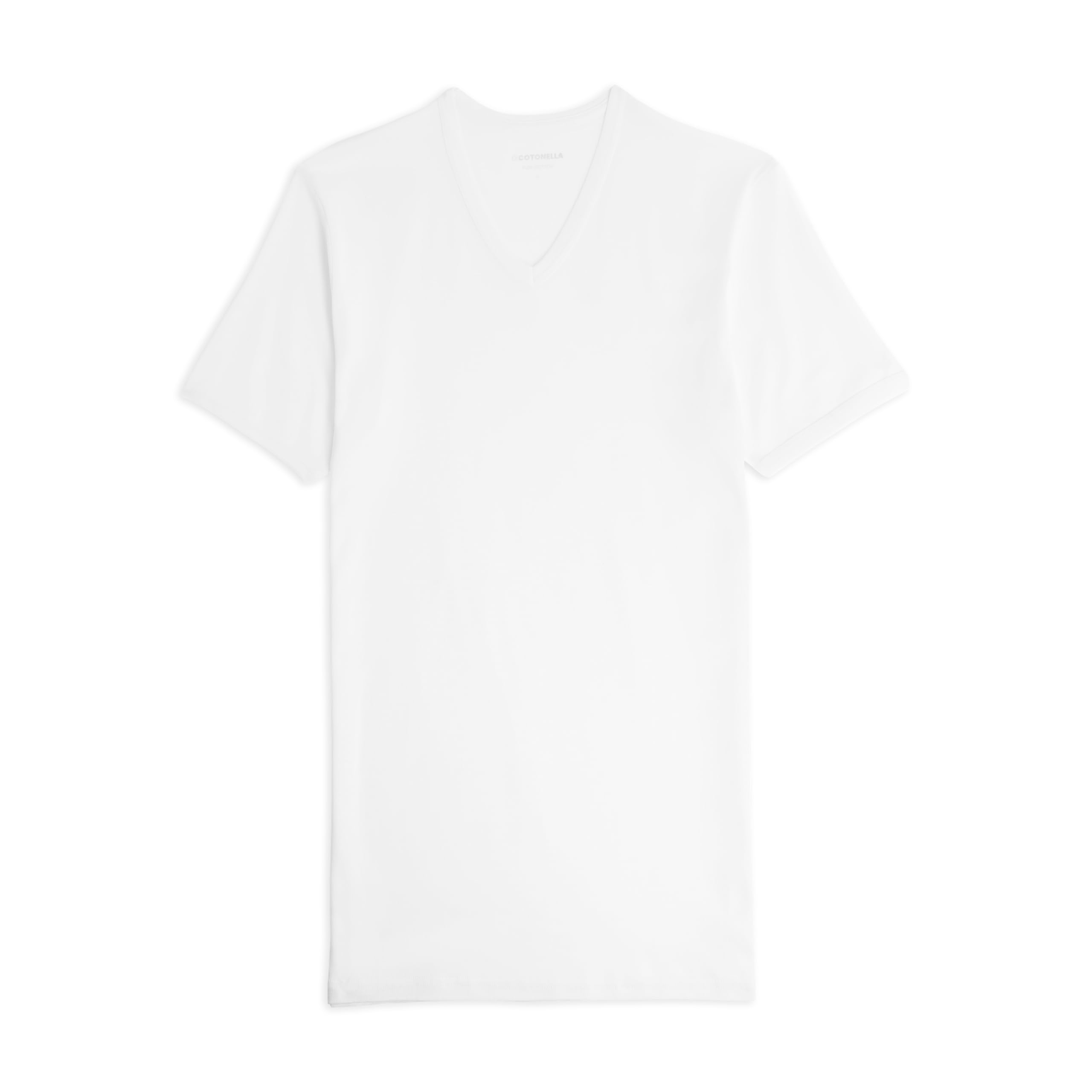 Cotonella, t -shirt scollo a V Uomo in costina di cotone Magliapiuma - art. 8405