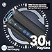 TIMU Bluetooth Lautsprecher mit Licht, Bluetooth 5.4 Musikbox, 30W Dual Lautsprecher, Dualen Bass-Treibern, 30 Std Akku, IPX7 wasserdicht, TWS Paarung, AUX, TF Karte, Geeignet Outdoor/Party/Reisen